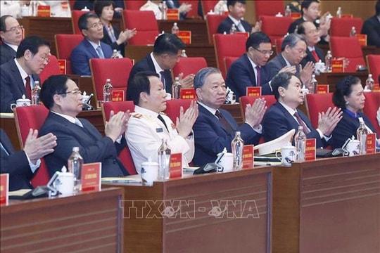 Tổng Bí thư Tô Lâm dự Lễ kỷ niệm 80 năm Ngày truyền thống lực lượng Tình báo CAND