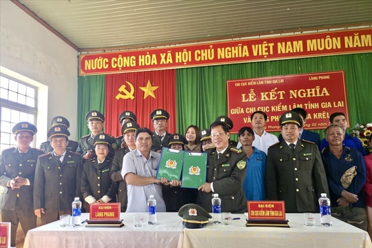 Gia Lai: Kết nghĩa, hỗ trợ phát triển làng đồng bào DTTS