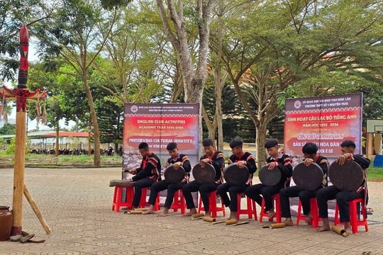 Ngày Tết - Trải nghiệm văn hóa Ê Đê nơi học đường