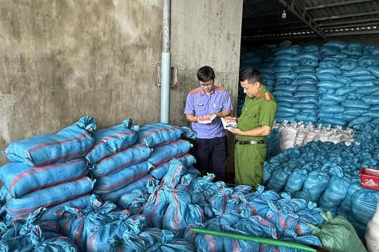 Khởi tố nữ giám đốc sản xuất hàng ngàn tấn muối I- ốt giả