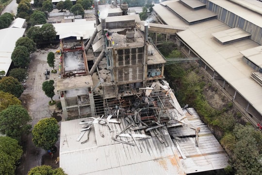 Phát nổ từ Công ty TNHH Phốt Pho Vàng Việt Nam, 1 người tử vong