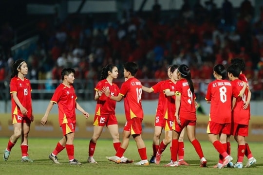 Đội tuyển nữ Việt Nam nhận “quà đầu năm” từ AFC