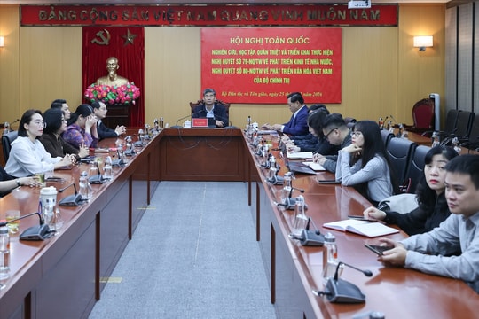Đảng bộ Bộ Dân tộc và Tôn giáo: Nghiên cứu, học tập quán triệt Nghị quyết 79, 80 của Bộ Chính trị