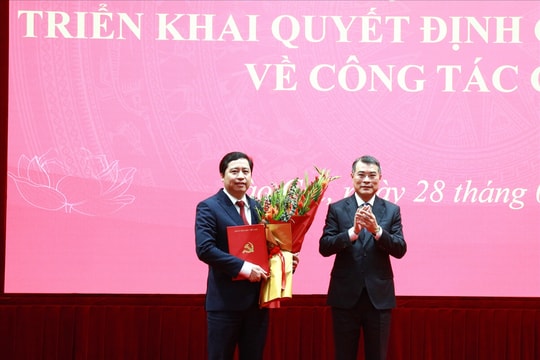 Phó Tổng Thanh tra Chính phủ được điều động, chỉ định giữ chức Bí thư tỉnh ủy Lào Cai