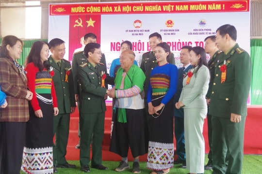 Thế trận biên phòng toàn dân nơi biên giới xứ Thanh