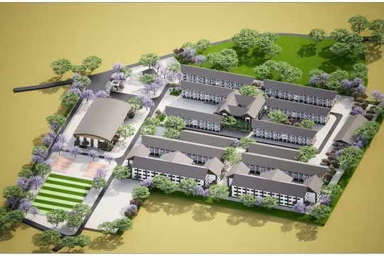 Thứ trưởng Y Vinh Tơr là thành viên Ban Chỉ đạo xây dựng trường học cho các xã biên giới