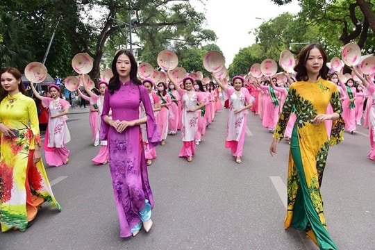"Tuần lễ Áo dài" 2026: Lan tỏa hình ảnh người phụ nữ Việt Nam thời đại mới