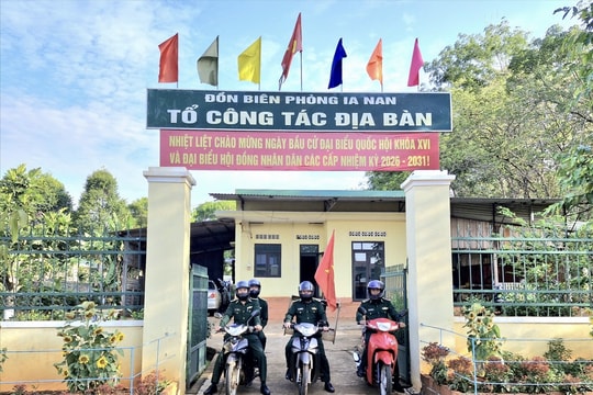 “Tiếng loa Biên phòng” tuyên truyền bầu cử nơi biên giới Gia Lai