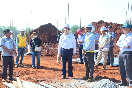 Gia Lai đẩy mạnh tiến độ xây dựng các trường nội trú liên cấp tại các xã biên giới