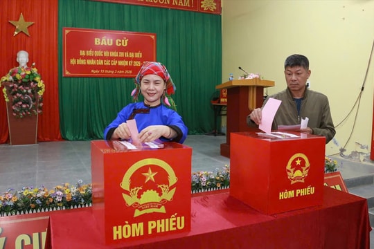 Đồng bào DTTS gửi gắm niềm tin, trách nhiệm qua từng lá phiếu