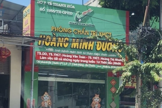 Sau vụ Hoàng Minh Đường, Thanh Hóa siết chặt phòng khám Đông y