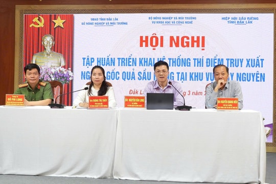 Chuẩn hóa truy xuất nguồn gốc để ngành hàng sầu riêng hội nhập sâu với thị trường quốc tế