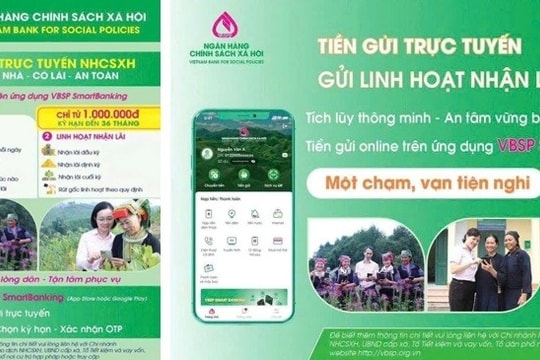 NHCSXH Đồng Phú (Đồng Nai): Nâng cấp dịch vụ tiết kiệm trên VBSP SmartBanking