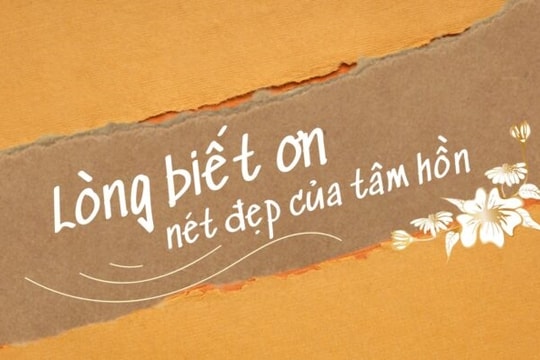 Biết ơn - Con đường tìm về bình an