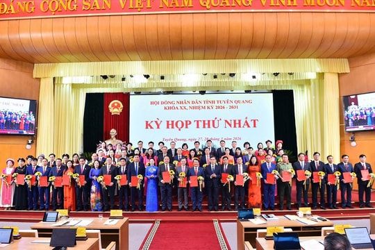 Tuyên Quang kiện toàn các chức danh lãnh đạo HĐND và UBND tỉnh nhiệm kỳ 2026 – 2031