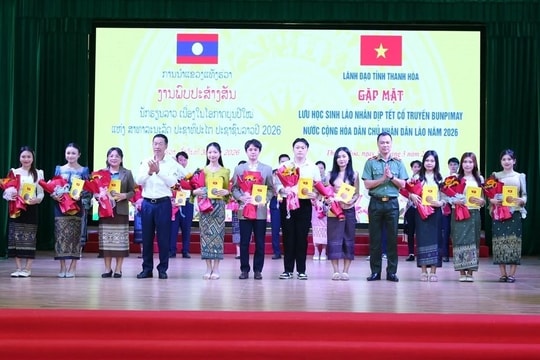 Thanh Hóa: Gặp mặt lưu học sinh Lào nhân dịp Tết Bunpimay 2026