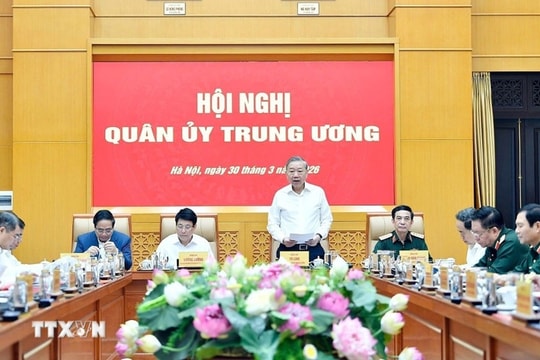 Tổng Bí thư Tô Lâm chủ trì Hội nghị Quân ủy Trung ương