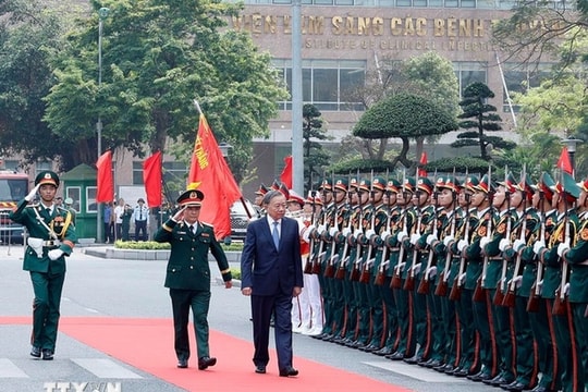 Tổng Bí thư: Xây dựng Bệnh viện Trung ương Quân đội 108 trở thành mô hình kiểu mẫu trong chăm sóc sức khỏe