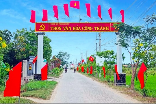 Khánh Hòa: Hướng đến mục tiêu hoàn thành 100% xã nông thôn mới vào năm 2027