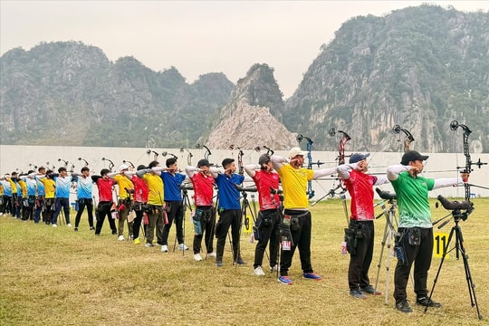 Cung thủ cả nước hội tụ về Quảng Ninh tranh tài