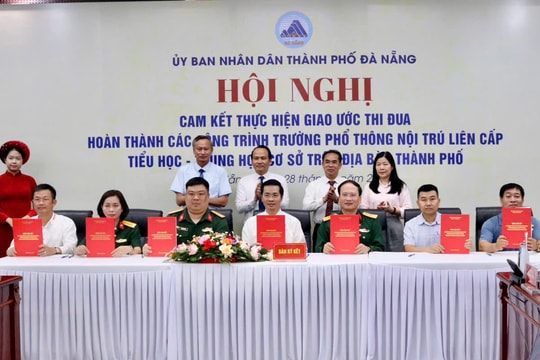 Đà Nẵng đẩy nhanh tiến độ thi công 6 trường nội trú liên cấp biên giới