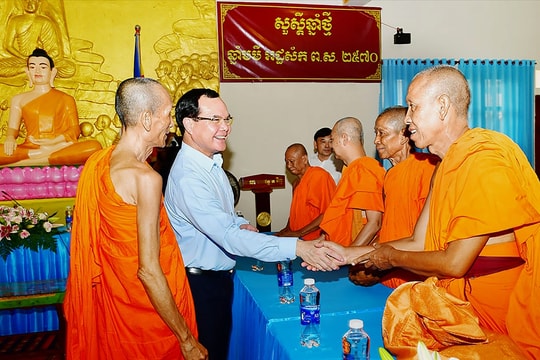 Bộ trưởng Nguyễn Đình Khang: "Khối đại đoàn kết các dân tộc, tôn giáo được củng cố"