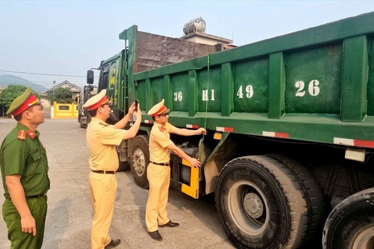 Thanh Hóa tổng rà soát xe tải trên 15 tấn, siết chặt từ gốc