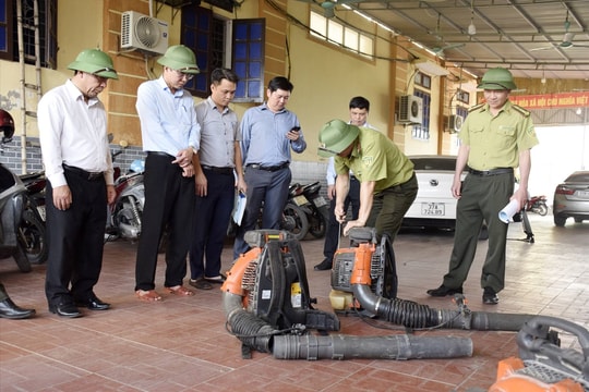 Kích hoạt “mắt thần” giữ rừng ở Nghệ An