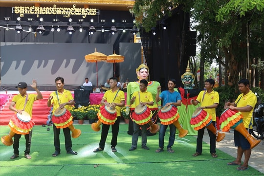 Tiếng trống Chhay-dăm gọi mùa vui về phum sóc