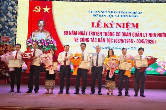 Nghệ An: Tiếp tục thực hiện hiệu quả công tác dân tộc, chính sách dân tộc