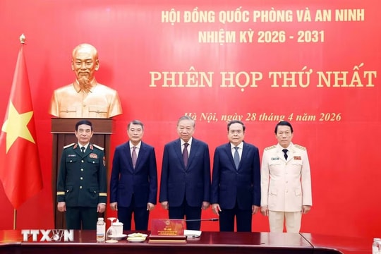 Tổng Bí thư, Chủ tịch nước Tô Lâm chủ trì phiên họp thứ nhất Hội đồng Quốc phòng và An ninh nhiệm kỳ 2026 - 2031