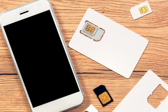 900.000 SIM điện thoại bị loại vì không chính chủ