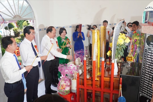 Vang vọng tinh thần “Cứu nước là cứu đạo” trong lịch sử Tây Nam Bộ