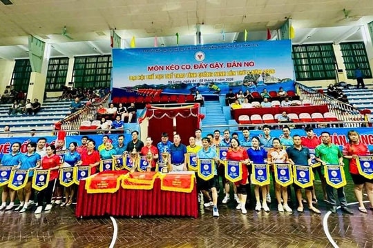 Giữ lửa thể thao dân tộc ở Đại hội thể dục thể thao tỉnh Quảng Ninh