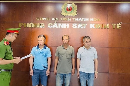 Thanh Hóa khởi tố 3 “đất tặc”