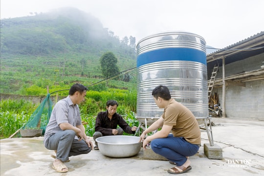 Thắng Mố gỡ khó về nước sinh hoạt cho người dân
