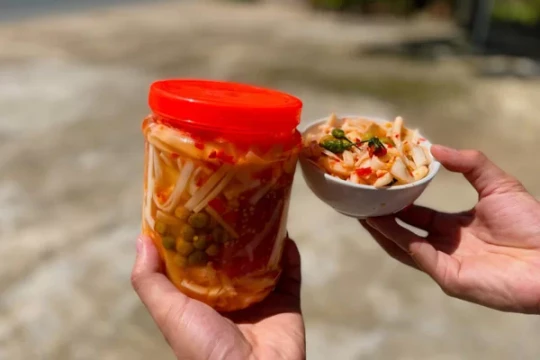 Măng chua của người Mường có mặt nhiều nước trên thế giới