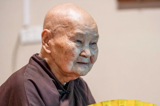 Ni trưởng Thích Đàm Chính trụ trì chùa Tiêu Sơn viên tịch ở tuổi 99