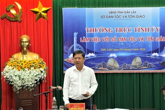 Nâng cao nhận thức chính sách dân tộc, tôn giáo đến cán bộ cơ sở, nhân dân