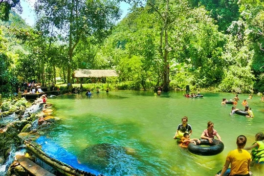 Miền suối mát dưới tán rừng nguyên sinh Xuân Sơn
