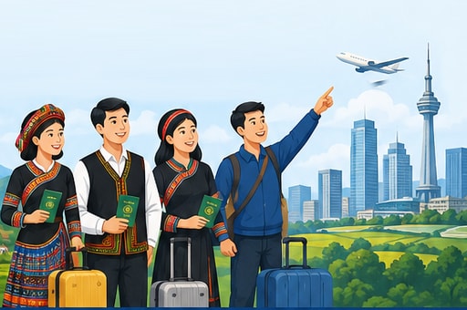 Tiếp sức lao động DTTS vươn ra thị trường quốc tế