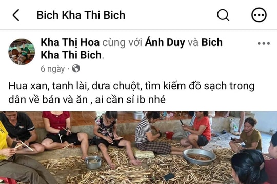 Đưa sản vật bỏ quên nơi bản làng lên "chợ mạng", nữ Bí thư chi bộ giúp bà con tăng thu nhập