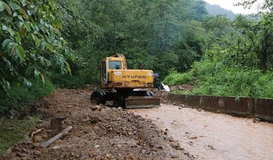 Mưa lớn, sạt lở đất khiến 3 người tử vong ở Lai châu