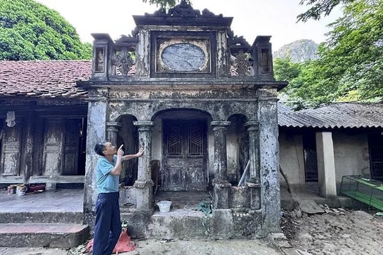 Giữ lại "hồn cốt" của làng cũ dưới chân Hoàng Sơn