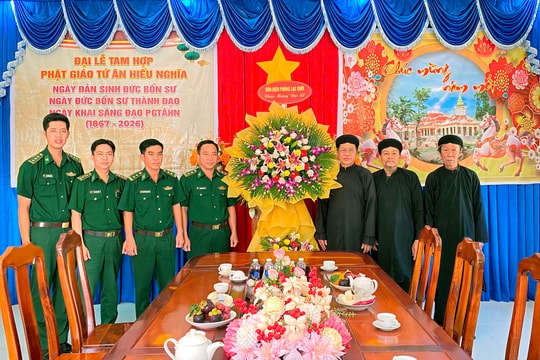 Chúc mừng Đại lễ Tam hợp của Phật giáo Tứ Ân Hiếu Nghĩa