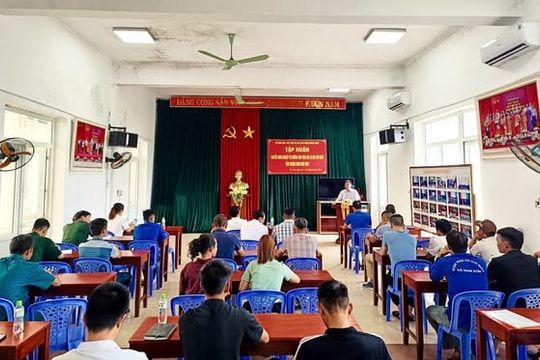 Nâng kỹ năng cứu đuối nước cho cán bộ vùng DTTS