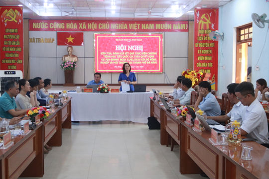 Xã vùng cao Đà Nẵng kiến nghị gỡ vướng trong thực hiện chương trình mục tiêu quốc gia