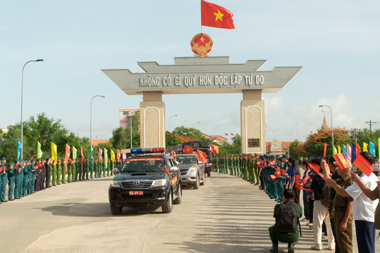 An Giang: Đón những người lính mang đồng đội trở về