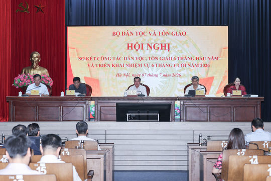 Tập trung thực hiện quyết liệt các nhiệm vụ công tác dân tộc, tôn giáo