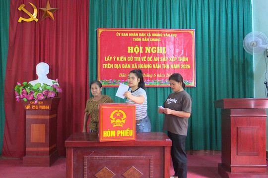 Lạng Sơn còn 923 thôn, tổ dân phố